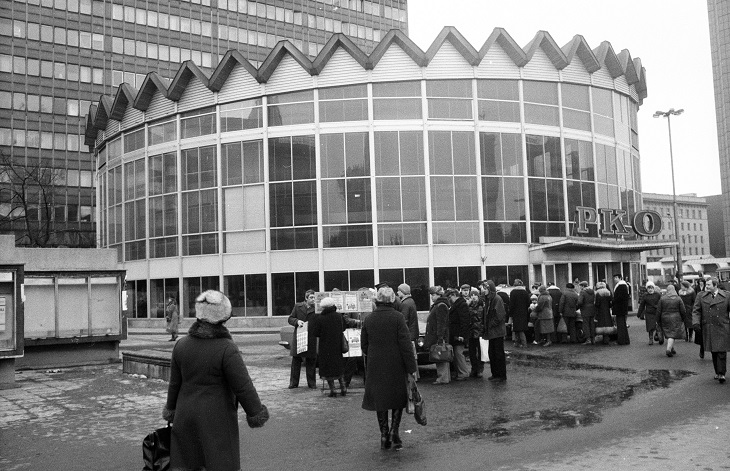 Rotunda po odbudowie, 1981 r. Fot. Foto Fortepian / Jankó Attila / Wikipedia Commons