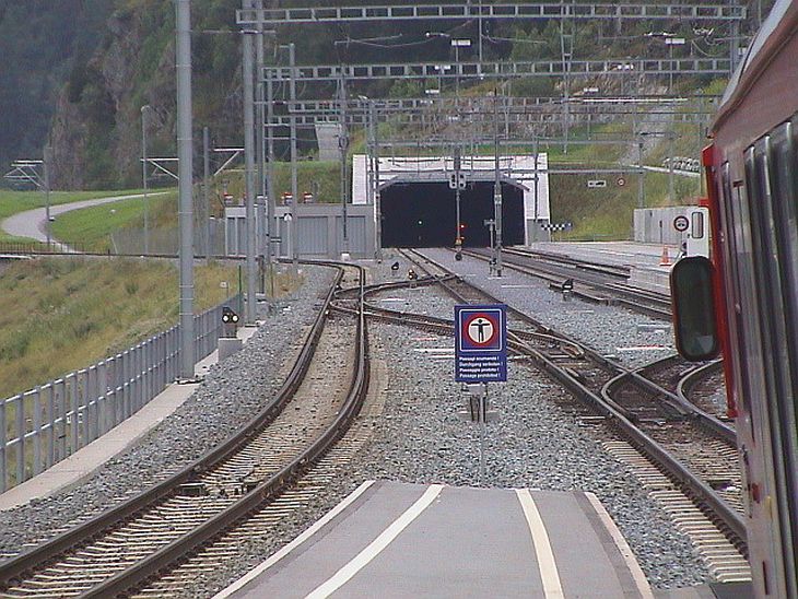 Tunel Vereina. Fot. Wikimedia Commons