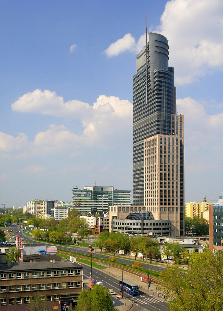 Warsaw Trade Tower. Fot. Cezary p / Wikipedia Commons