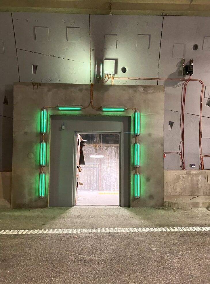 Tunel w Świnoujściu: wyjście ewakuacyjne. Fot. tunel-swinoujscie.pl