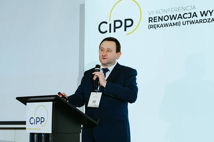 Dr hab. inż. Paweł Popielski, profesor Politechniki Warszawskiej, podczas CIPP 2022