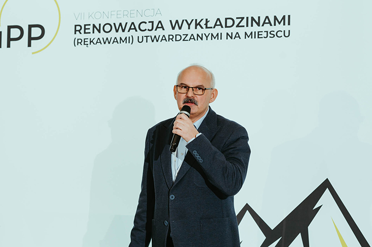 Dariusz Zwierzchowski, prezes Centrum Badań i Certyfikaji sp z o.o. - VII Konferencja CIPP 2023. Fot Quality Studio