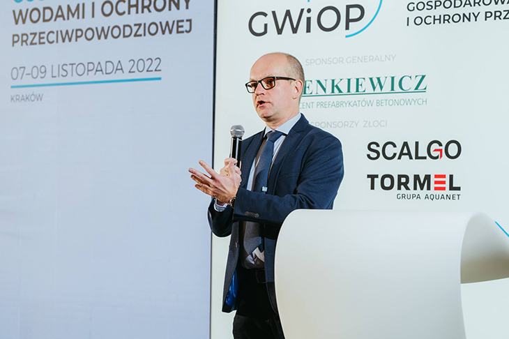 Prof. Paweł Licznar podczas I Kongresu GWiOP 2022. Fot. Quality Studio