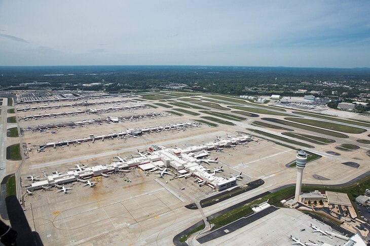 Lotnisko w Atlancie w Stanach Zjednoczonych. Fot. Facebook.com/ATLairport