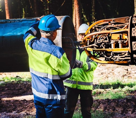 39 km gazociągu gotowe. Kluczowe były technologie bezwykopowe