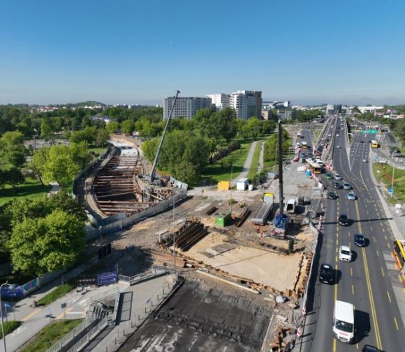 Linia tramwajowa z tunelem do Dworca Zachodniego. Nowy etap prac