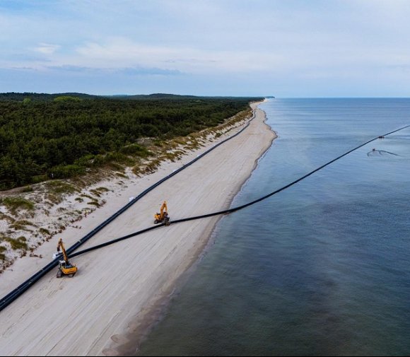 Wielka operacja logistyczna – transport rur na potrzeby morskich farm wiatrowych