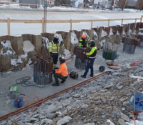 Ile wytrzyma fundament wiaduktu na S19? Trwają testy w Cergowej [ZDJĘCIA]