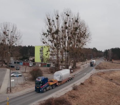 Pomorze Zachodnie. Na budowę ciepłowni gazowej przyjechały kotły
