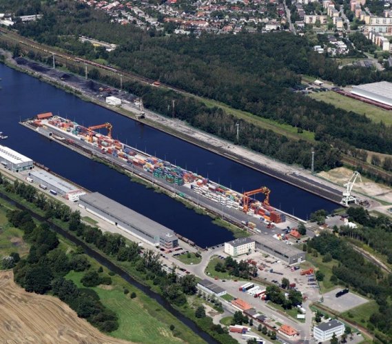 Trwa przebudowa kolejowej stacji towarowej Gliwice Port. Fot. Wikipedia Commons