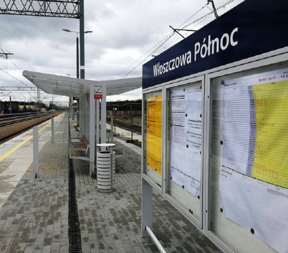 Koniec modernizacji stacji Włoszczowa Północ. Fot. PKP PLK
