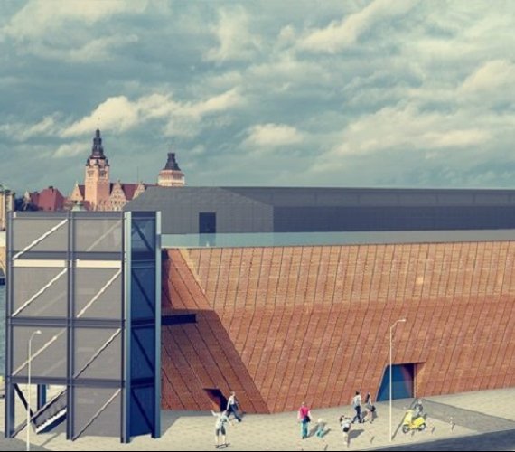 Szczecin: Morskie Centrum Nauki stanie na 500 palach. Źródło: UMWZP