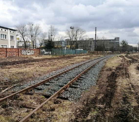 Stocznia Szczecin znowu połączona z siecią kolejową. Fot. PKP PLK