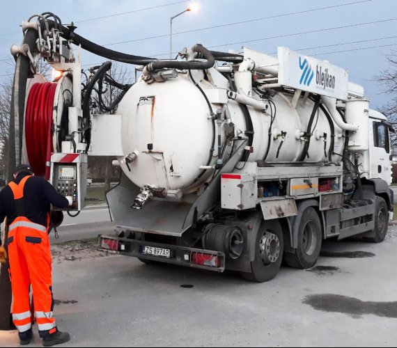 W Gorzowie Wlkp. rozpoczęła się bezwykopowa renowacja 10,5 km sieci kanalizacyjnej. Fot. BLEJKAN S.A.