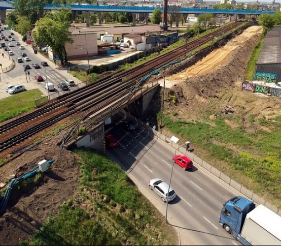 Rozpoczęła się modernizacja wiaduktów kolejowych krakowskiej linii średnicowej. Fot. PKP PLK