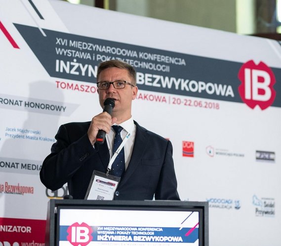 Paweł Kośmider, Przewodniczący Konferencji „INŻYNIERIA Bezwykopowa” 2018 