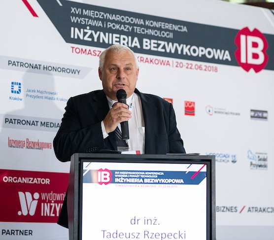 dr inż. Tadeusz Rzepecki, prezes Tarnowskich Wodociągów sp. z o.o., przewodniczący Rady Izby Gospodarczej „Wodociągi Polskie”