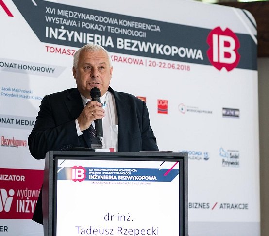 dr inż. Tadeusz Rzepecki, prezes Tarnowskich Wodociągów sp. z o.o., przewodniczący Rady IGWP