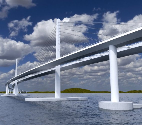Tak według norweskich urzędników mógłby wyglądać most nad fiordem. Źródło: vegvesen.no