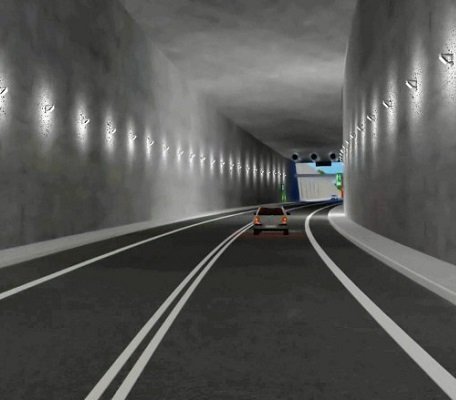 Wkrótce ma zostać podpisana umową na zaprojektowanie i budowę tunelu w Świnoujściu. Wizualizacja: GDDKiA