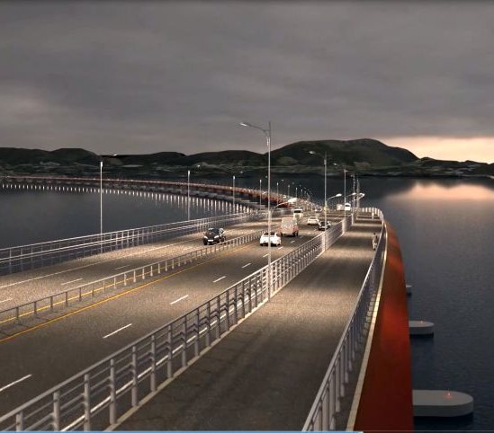 W Norwegii powstanie najdłuższy most pontonowy na świecie. Źródło: Norweski Krajowy Zarząd Dróg i Autostrad
