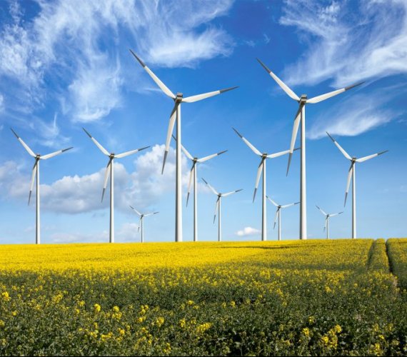 Farmy wiatrowe na lądzie mogą znacząco obniżyć ceny energii. Fot. Adobe Stock