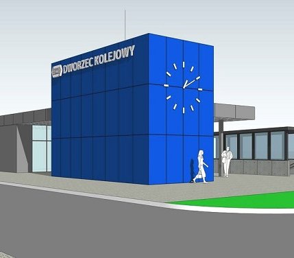 Taki będzie nowy dworzec kolejowy w Sędziszowie Małopolskim. Źródło: PKP