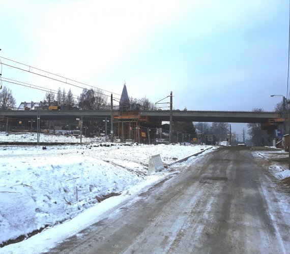 Budowa wiaduktu w Ostródzie. Fot. Budimex