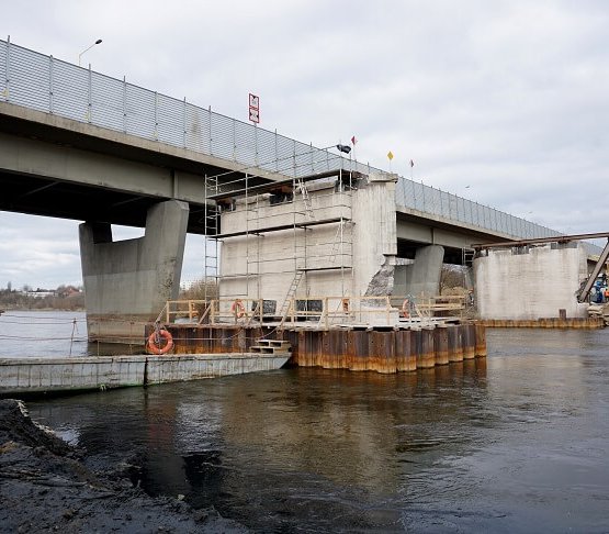 Budowa mostu Lecha. Fot. UM Poznań