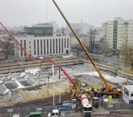 Toruń: budowa siedziby sądu. Fot. Tomasz Kulik/UM Toruń