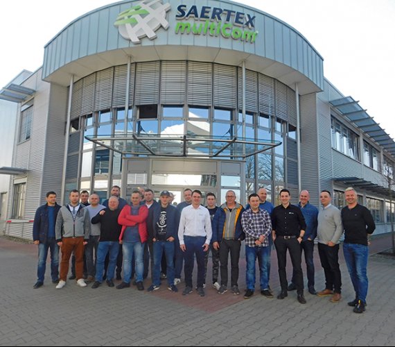FOT. 1. | Uczestnicy szkolenia w Saerbeck