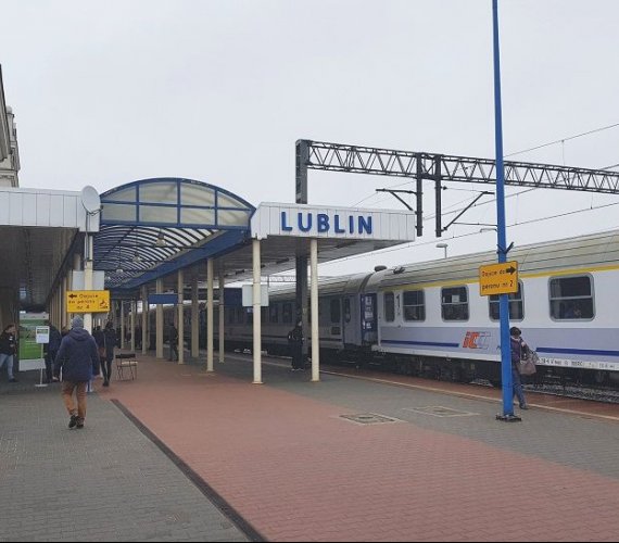 Stacja kolejowa Lublin. Fot. PKP PLK