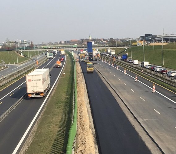 Przebudowa obwodnicy Poznania. Źródło: UM Poznań, fot. Autostrada A2