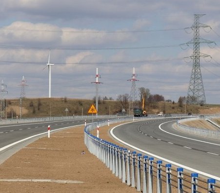 Budowa S61 do granicy z Litwą. Fot. GDDKiA