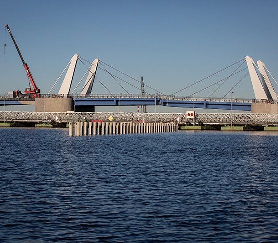Most na Wyspę Sobieszewską w Gdańsku. Fot. Krzysztof Mystkowski / KFP