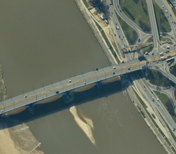 Most Poniatowskiego. Fot. ZDM w Warszawie