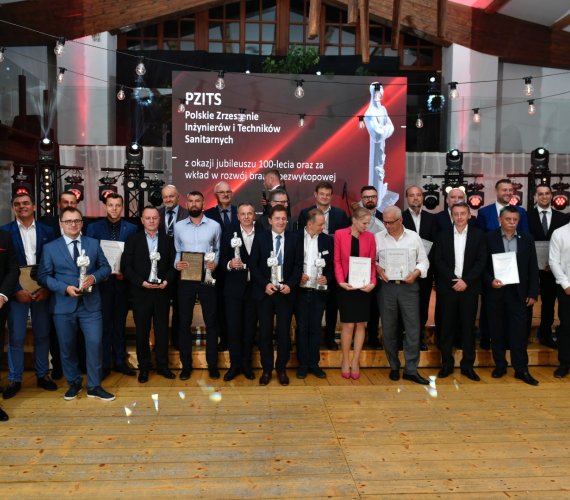 Gala rozdania nagród Tytan 2019 w dziedzinie inżynierii bezwykopowej. Fot. Quality Studio
