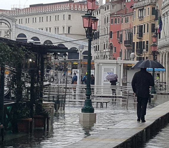 Powódź w Wenecji, największa od ponad pół wieku. Fot. Comune di Venezia