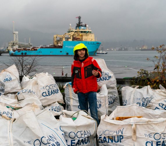 The Ocean Cleanup: pierwsza misja zakończona. Fot. The Ocean Cleanup