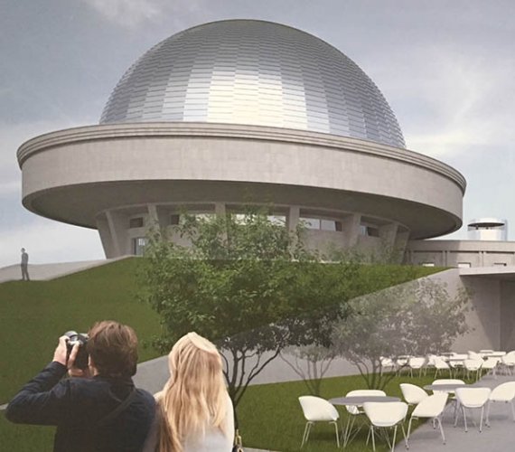 Przesuwa się termin oddania do użytku planetarium w Chorzowie. Wiz. Planetarium Śląskie
