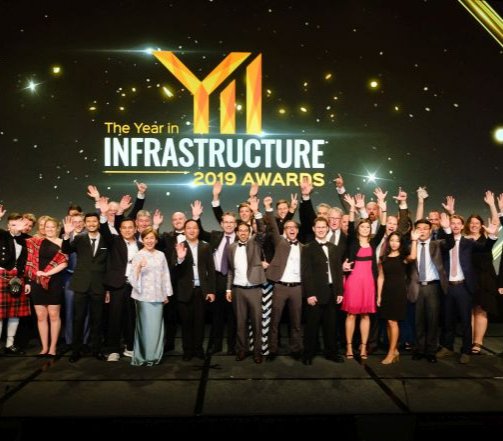 Zdobywcy nagród Year in Infrastructure 2019. Fot. Bentley Systems