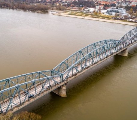 Most im. Józefa Piłsudskiego w Toruniu. Fot. UM Toruń