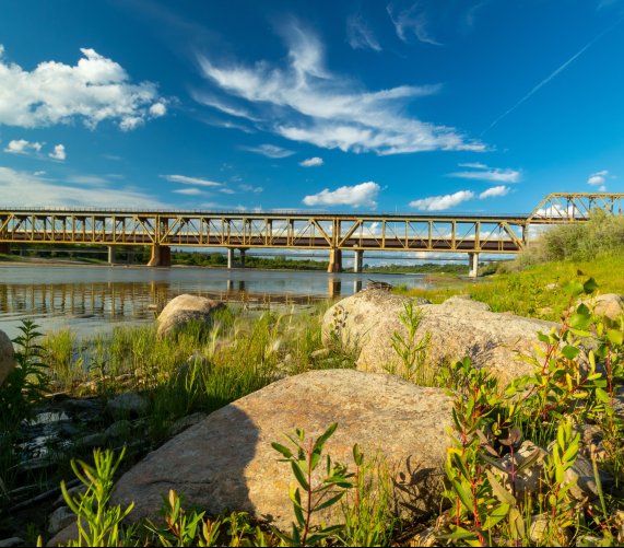Most kolejowy, Saskatchewan, Kanada. Fot. Adobe Stock