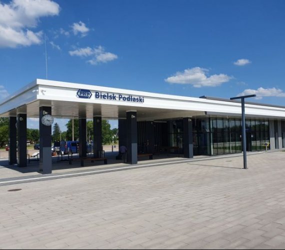Dworzec w Bielsku Podlaskim. Fot. PKP