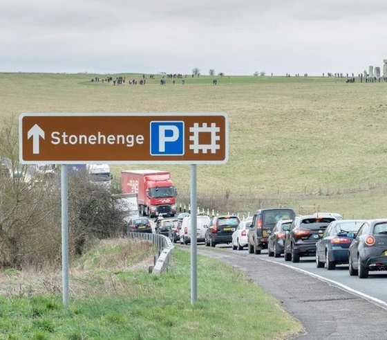 Droga A303 do Stonehenge. Fot. Highways England