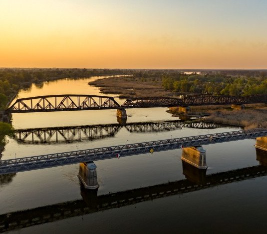 Mosty w Kostrzynie nad Odrą. Fot. Marcin/Adobe Stock