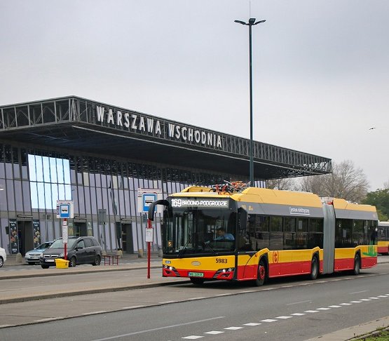 Dworzec Warszawa Wschodnia. Fot. ZTM Warszawa