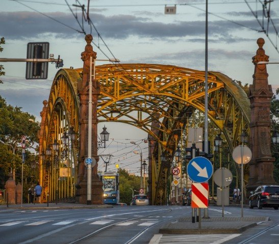 Most Zwierzyniecki we Wrocławiu. Fot. Tomasz Hołod/www.wroclaw.pl