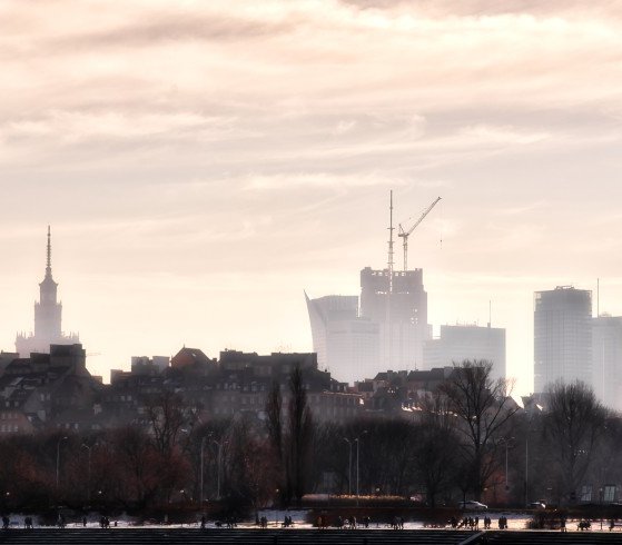 Smog w Warszawie. Fot. Mieszko/Adobe Stock