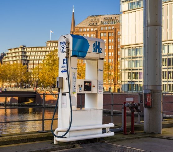 Fot. Stacja tankowania wodoru w Hamburgu. Fto. TimSiegert-batcam Adobe Stock